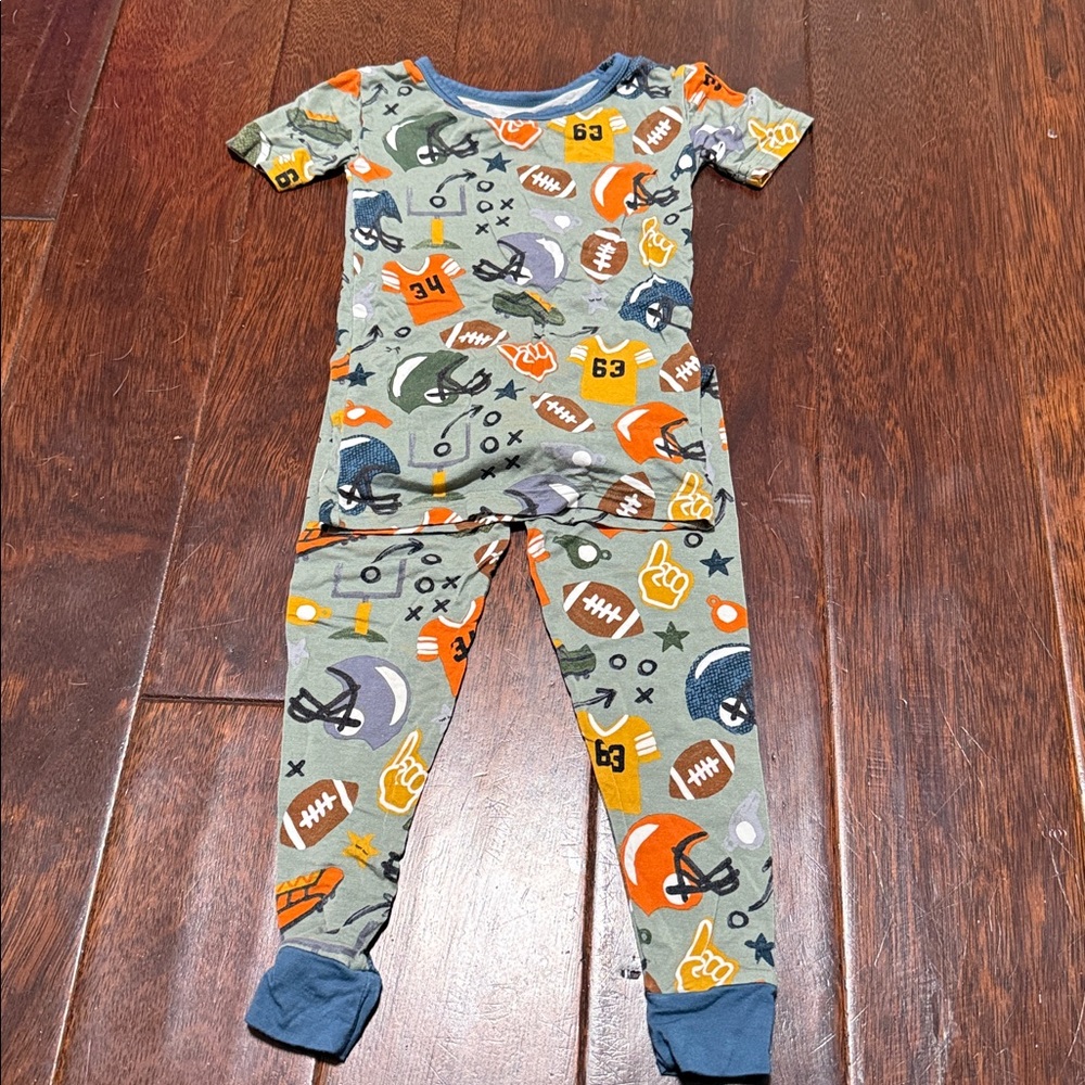 Little Sleepies Bamboo Pajamas Size 3t